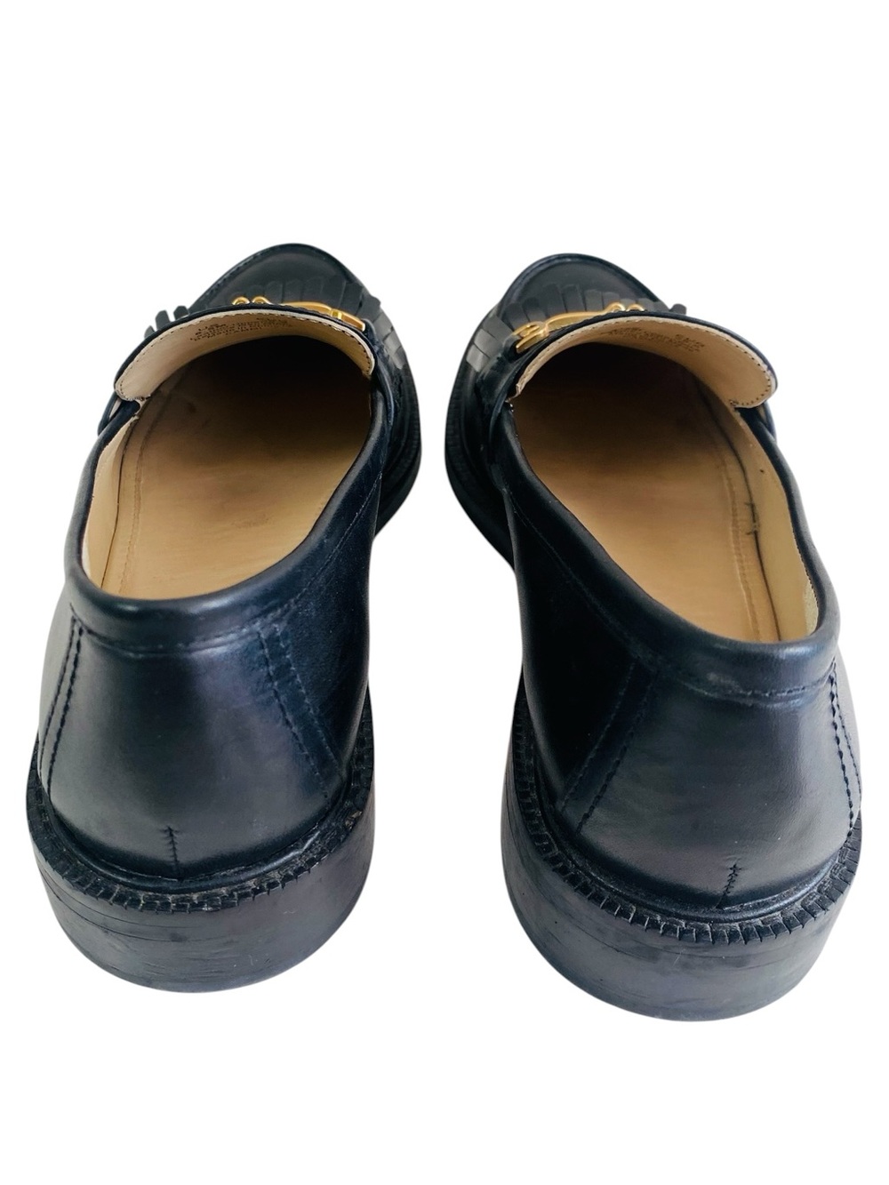 Sam Edelman Cammi Black Leather Loafers Size 8.5 - Picture 6 of 9